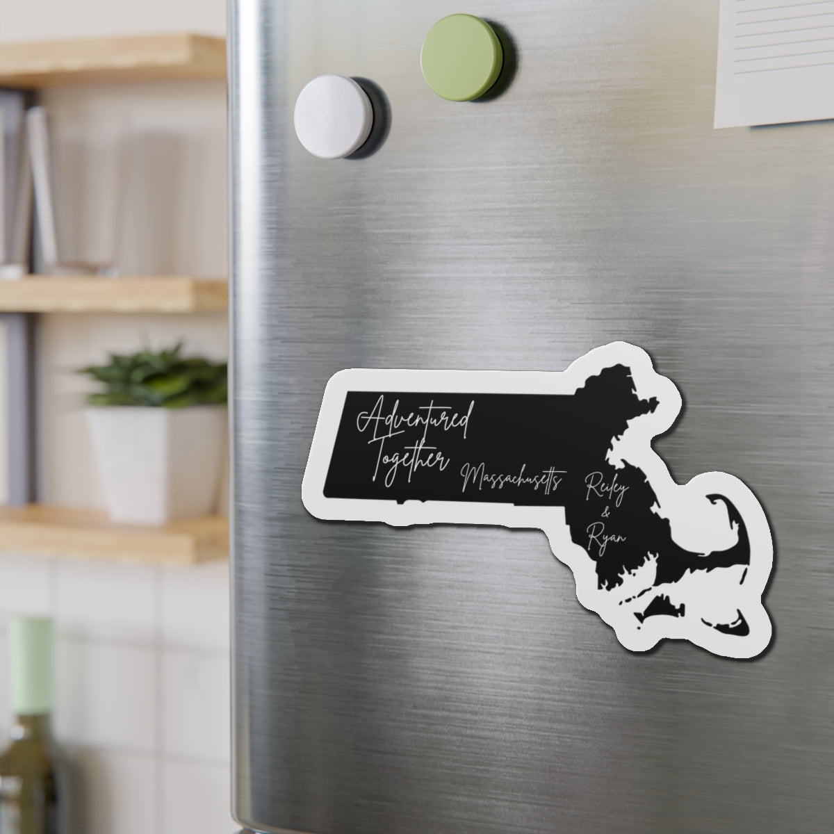 Massachusetts Travel Magnet