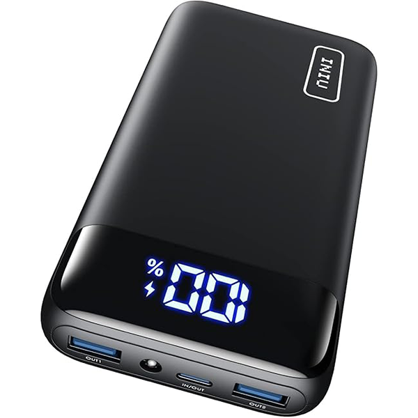 สินค้าพิเศษวันแบรนด์：INIU Cargador portátil, 22.5 W 20000 mAh USB C entrada y salida cargador rápido, PD 3.0+QC 4.0 pantalla LED paquete de batería compatible con iPhone 16 15 14 13 Pro Samsung S23 Google iPad Tablet, etc